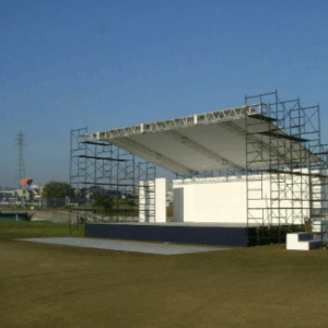 仮設ステージ